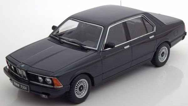 KKS180101 - BMW 733i 1977 noire métal - 1