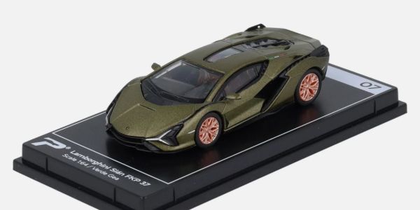 KTH07 - LAMBORGHINI Sian FKP 37 vert givré - Collection Hypercar League - 1
