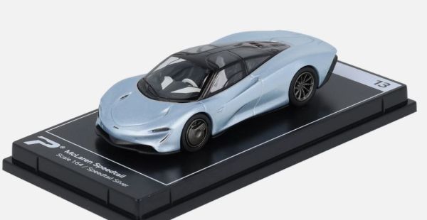 KTH13 - McLAREN Speedtail Argent - Collection Hypercar League - 1