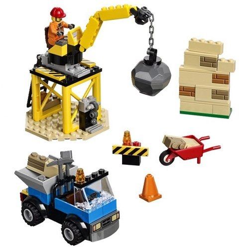 LEG10667 - Boîte De Construction Chantier - 160 Pièces - 1