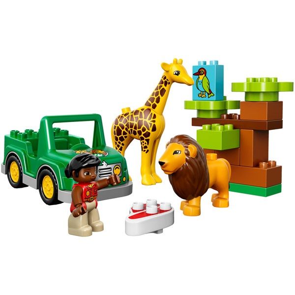 LEG10802 - Les animaux de la savane - 18 Pièces - 1