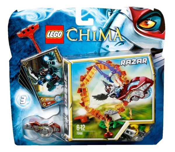 LEG70100 - LEGO Legends of CHIMA - Anneau De Feu - 1