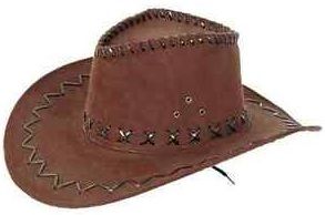 LP00007 - Chapeaux de Cowboy Marron - 1