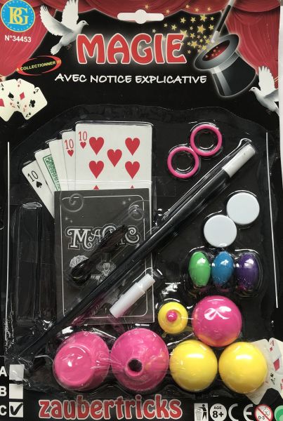 LPB34453 - Kit de magie - 29 tours - 1