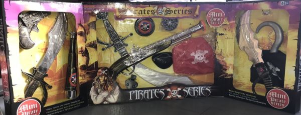 LPE50012 - Kit de pirate avec armes et accessoires - 1