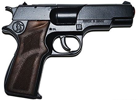 LPE51/125 - Jouet -Pistolet en métal 8 coups - 17 cm - 1