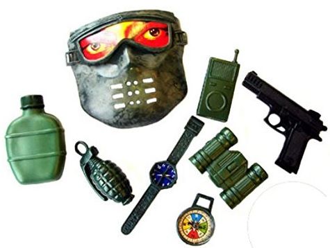 Kit accessoire Militaire - 8 Pièces - Référence e51160 fabriquée