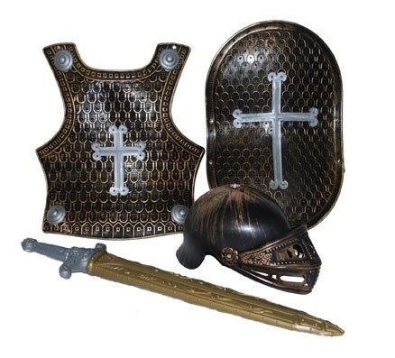 LPE52010 - Kit de chevalier avec armure épée et accessoires - 1
