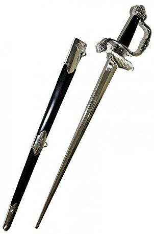 LPE52087 - Épée de chevalier avec fourreau - 67 cm - 1