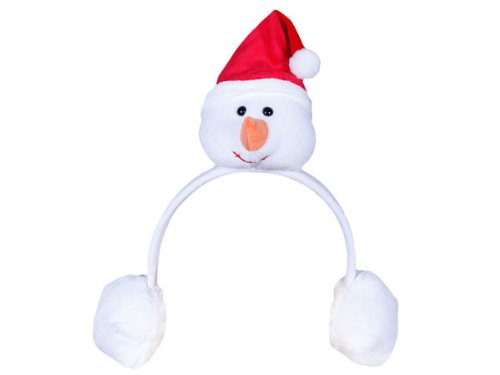 LPRNWM-52 - Chauffe oreilles Bonhomme de neige pour enfant - 1