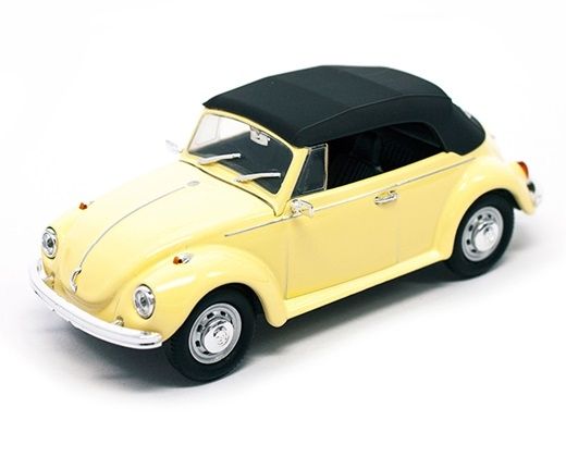 LDC43221CR - VOLKSWAGEN Coccinelle Cabriolet 1972 Jaune - 1