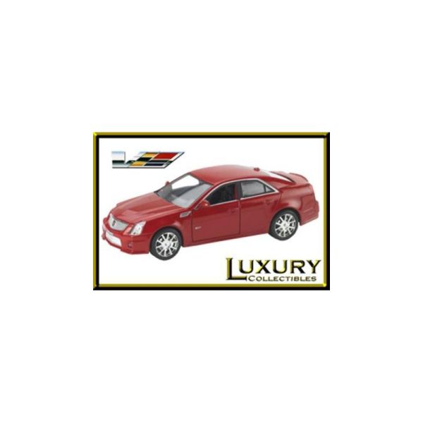 LUX100426 - CADILLAC CTS-V 2009 Rouge - 1