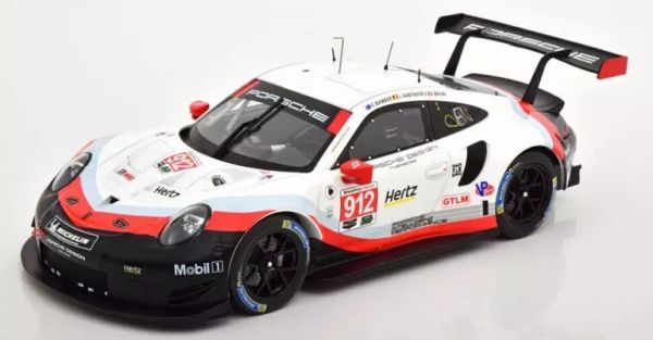 IXO-LEGT18002 - PORSCHE 911 RSR #912 pilotée par Bamber/Vanthoor/Jaminet aux 24 Heures de Daytona 2018 - 1