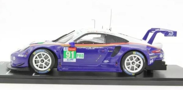 IXO-LEGT18004 - PORSCHE 911 GT3 RSR #91 pilotée par Lietz/Bruni/Makowiecki aux 24 Heures du Mans 2018 - 1