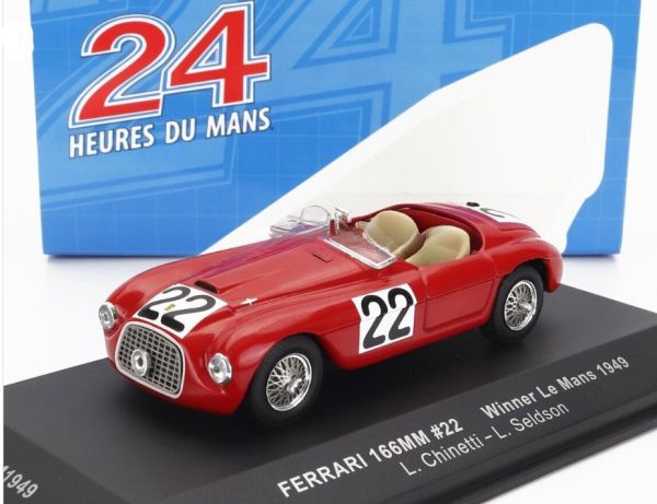 IXOLM1949 - FERRARI 166M #22 Gagnant des 24h du Mans 1949 L.CHINETTI / L.SELDSON - 1