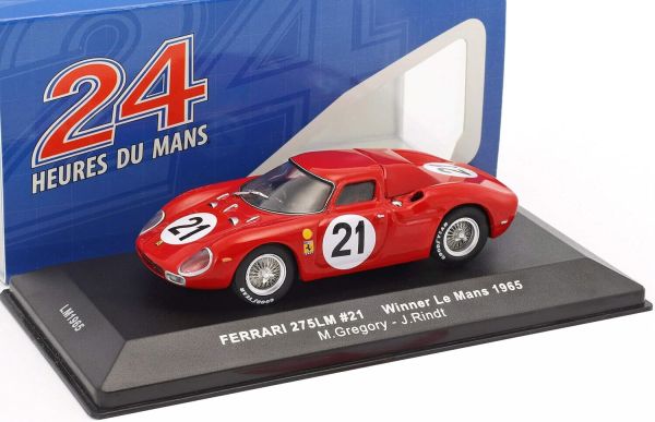IXOLM1965 - FERRARI 275 #21 Gagnant des 24h du Mans 1965 M.GREGORY / J.RINDT - 1