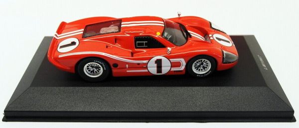 IXO 1.43 Ford MK IV #1 car 1967 Le Mans winner Drivers: A.J Foyt - D.Gurney ( LM1967 ) - Eurospec