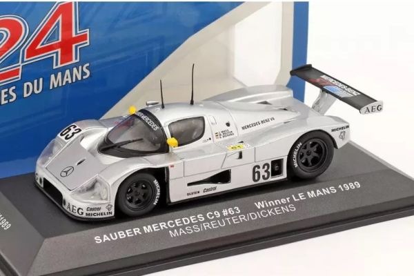 IXOLM1989 - SAUBER-MERCEDES C9 #63 Gagnant des 24h du Mans 1989 MASS / REUTER / DICKENS - 1