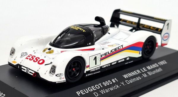 IXOLM1992 - PEUGEOT 905 #1 Gagnant des 24h du Mans 19921 Y.DALMAS / D.WARWICK / M.BLUNDELL - 1
