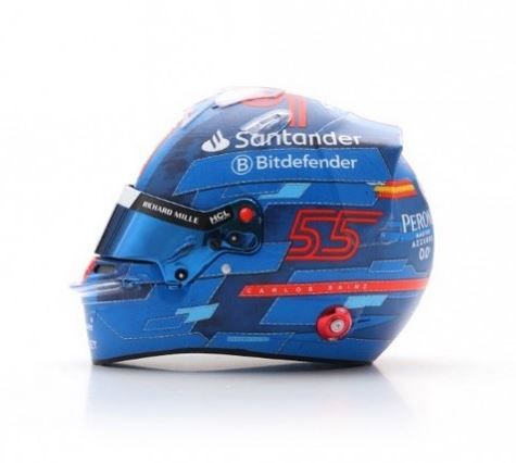 LOSLSHEL003 - CASQUE du GP de Miami 2024 - Carlos SAINZ - 1