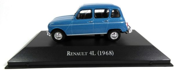 NET0062 - RENAULT 4L 1968 bleue métallisée - 1