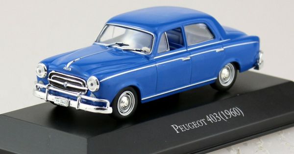 NET0065 - PEUGEOT 403 1960 bleue - 1