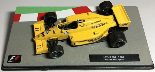 MAGFOR99T - Formule 1 LOTUS 99T 1987 #11 pilote Satoru Nakajima - 1