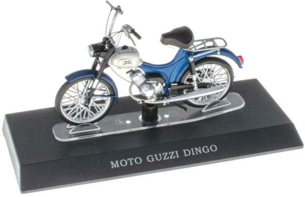 MAGMOT014 - Cyclomoteur MOTO GUZZI Dingo 1965 blanc et bleu - 1