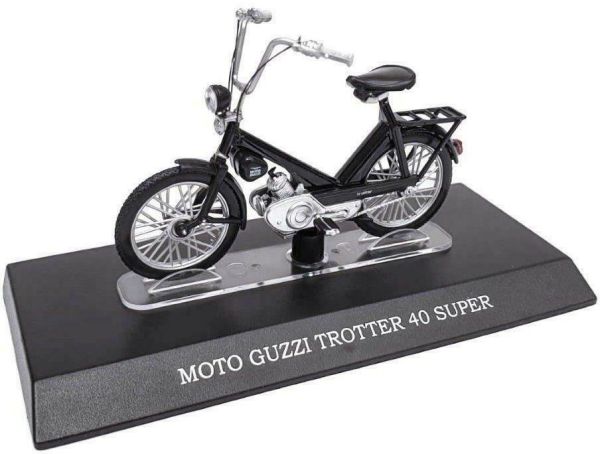 MAGMOT023 - Cyclomoteur MOTO GUZZI Trotter 40 Super 1966 noir - 1