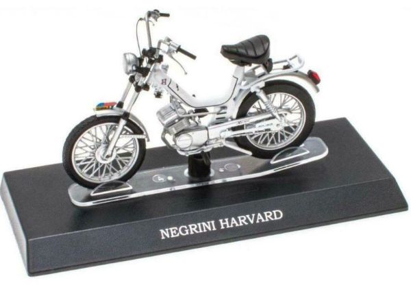 MAGMOT030 - Cyclomoteur NEGRINI Harvard 1977 blanc - 1