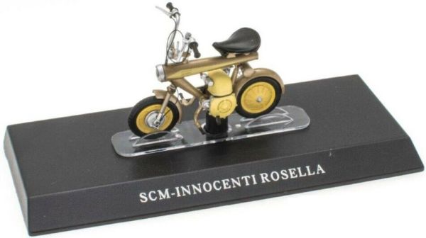 MAGMOT037 - Cyclomoteur SCM Innocenti Rosella jaune et or - 1