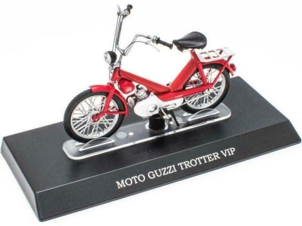 MAGMOT054 - Cyclomoteur MOTO GUZZI Trotter VIP 1967 rouge et blanc - 1