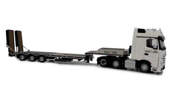 MAR2020-01DEUTZ - MERCEDES Actros Gigaspace 6x4 avec porte engins NOOTEBOOM 3 Essieux gris DEUTZ - 1