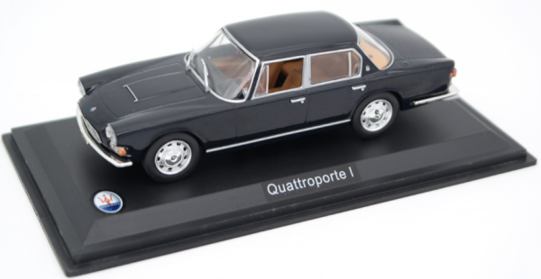 MAGMAS05 - MASERATI Quattroporte i 1963 berline 4 portes bleue sombre - 1