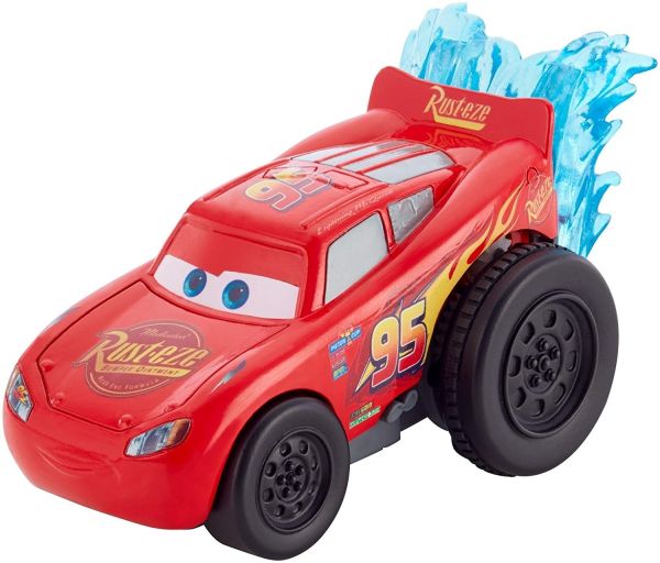 MATDVD38 - Voiture pour le bain Splash Racers - Flash McQUEEN - 1