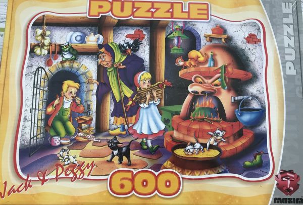 MAX6000102 - Puzzle 600 Pièces JACK et PEGGY - 1