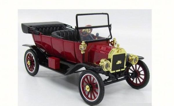 MCITY88141 - FORD T Roadster cabriolet rouge 1915 - 1