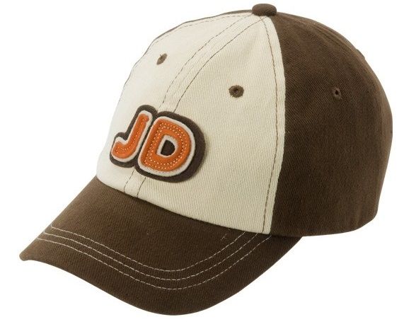 Casquette JOHN DEERE pour enfant- beige et verte