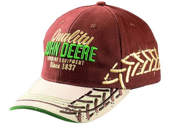 MCJ099399125 - Casquette JOHN DEERE Marron et beige - 1
