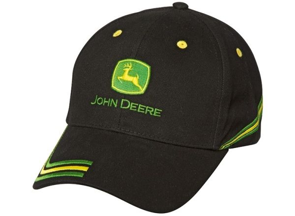 MCJ099399133 - Casquette JOHN DEERE avec bande jaune et verte - 1