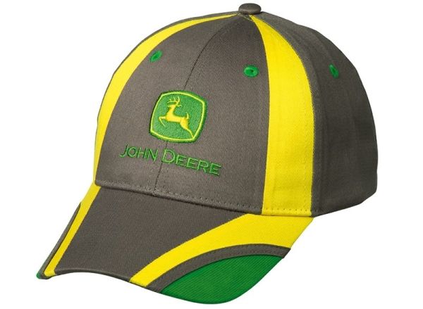 MCJ099399138 - Casquette JOHN DEERE Grise et jaune - 1