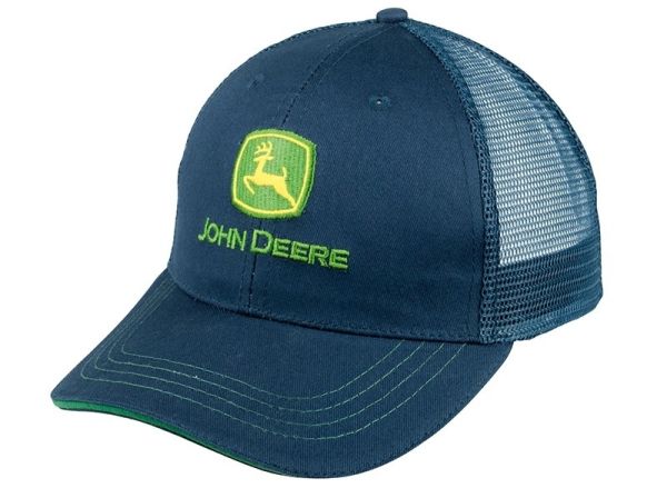 MCJ099399147 - Casquette JOHN DEERE Bleu foncé arrière en maille - 1