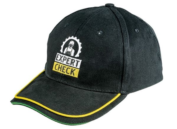 MCJ099399150 - Casquette JOHN DEERE EXPERT CHECK Noire - 1