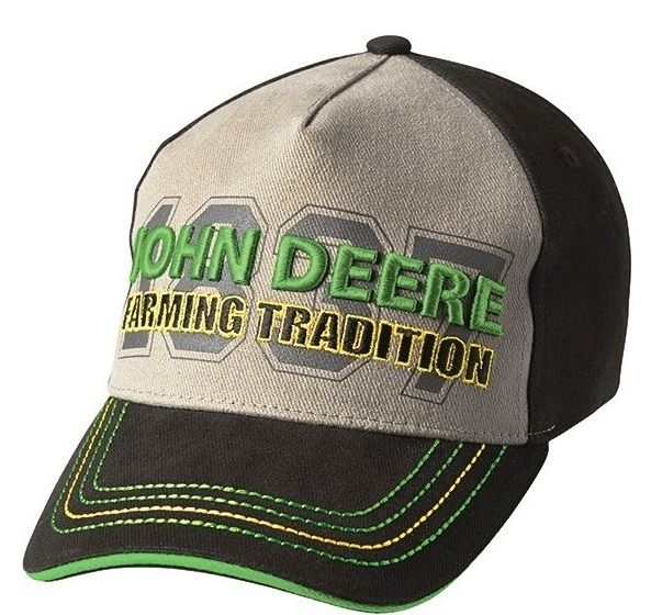 MCJ099399L16 - Casquette JOHN DEERE Noir et grise - 1