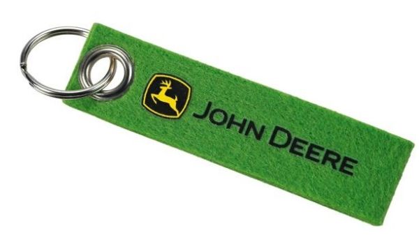 MCJ099748000 - Porte clés JOHN DEERE en tissus Vert - 1