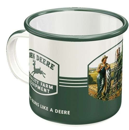 MCN000043208 - Tasse émaillée Quality farm équipement JOHN DEERE - 1