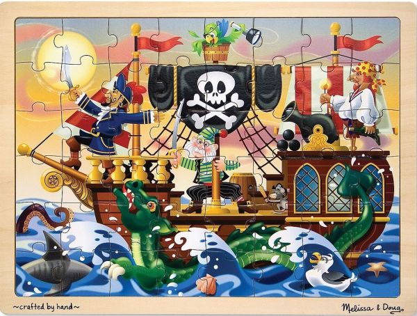 MED13800 - Puzzle 48 Pièces Pirates - 1