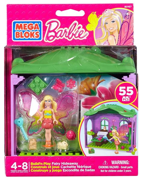 MEGA80167 - Construis et joue - Cachette féerique BARBIE - 1