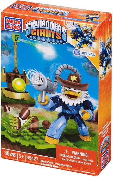 MEGA95427 - Ensemble de Héro SKYLANDERS GIANTS Jet vac 36 pièces - 1