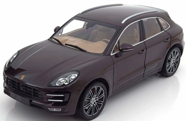 MNC110062500 - PORSCHE Macan Turbo 2013 marron métal - 1